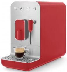 SMEG automatický kávovar na espresso / cappuccino, červená BCC02RDMEU