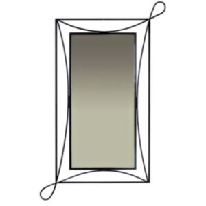 Zrcadlo s kovovým rámem SIRACUSA 0816