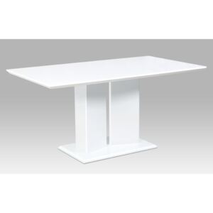Jídelní stůl HT-307 WT 160x90 cm, bílý mat