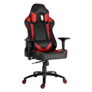 Herní židle RACING PRO ZK-028 XL černo-červená