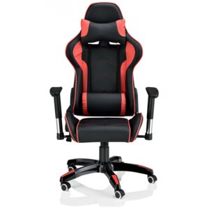 Goleto Herní židle Infinity | černo - červená
