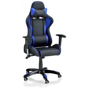 Goleto Herní židle Infinity | černo - modrá