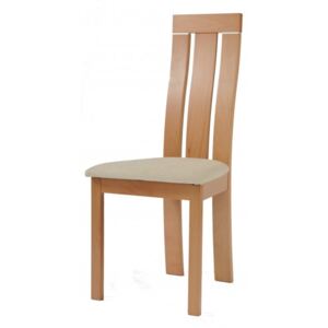 Jídelní židle MILENA buk/krémová