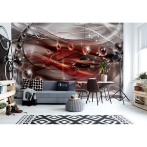 Fototapeta GLIX - 3D Red + lepidlo ZDARMA Vliesová tapeta - 206x275 cm
