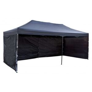 ShopJK NŮŽKOVÝ STAN PROFI 3X6M ČERNÝ