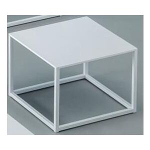 Konferenční stolek Code 50x50x36 cm (Bílá)