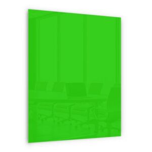 Skleněná magnetická tabule Memoboard, zelená, 60 x 40 cm