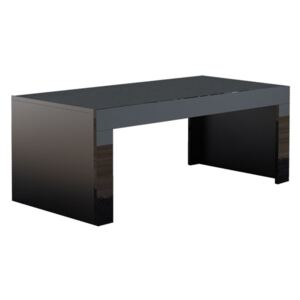 Konferenční stolek Mess, Barva: černý / černý lesk
