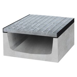 Gutta betonový žlab A15 s pozinkovanou mříží H300 500 x 400 x 300 mm