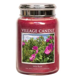 Svíčka Village Candle - Wild Rose 602g (kód BDAY12 na -20 %)