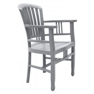 Krémová židle s područkami Spa F0S9751-97