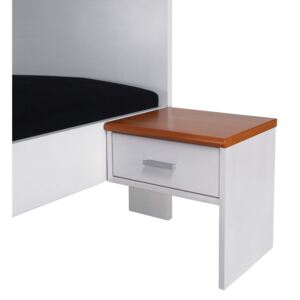 Noční stolek Sandra - závěsný Buk - masiv 45x44x36,5 cm