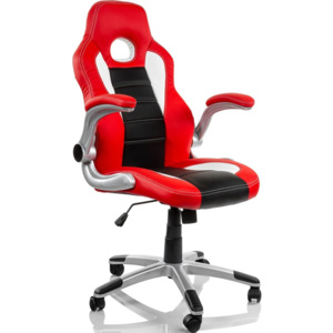 Exkluzivní kancelářská židle Imola Racing Red-Black