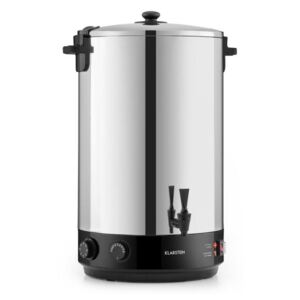 Klarstein KonfiStar 50, zavařovací hrnec, automat na teplé nápoje, 50 l, 110 °C, 120 min., ušlechtilá ocel