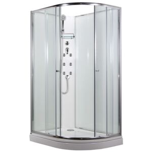 ARTTEC SIRIUS - masážní sprchový box model 4 clear levá + Vlastní výroba, Záruka 5 let PAN01270