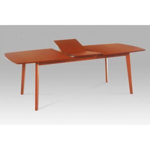 Jídelní stůl rozkládací 180+44x100 cm, barva třešeň