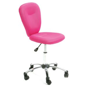 Interlink Dětská otočná židle Torry (růžová)