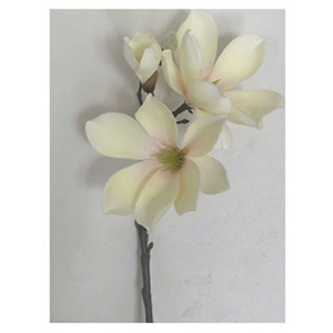 Autronic Umělá květina, magnolie barva krémová