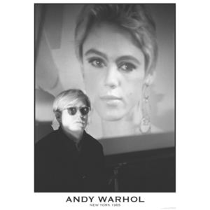 Plakát, Obraz - Andy Warhol - New York 1965, (59,4 x 84 cm)