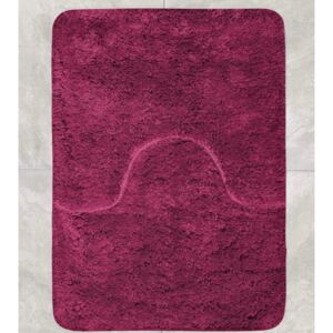 Koupelnové předložky Komfort vínová 50x80 cm + 50x50 cm WC