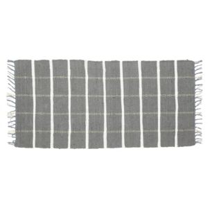 Tkaný kobereček Grey/white 60x120 cm