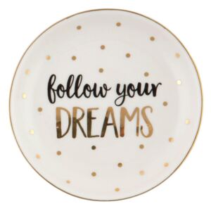 Mini talířek Follow your dreams