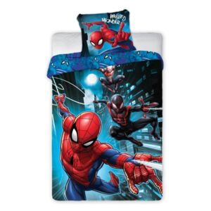 Bavlněné povlečení Spiderman (rozměr 70x90, 140x200 cm)