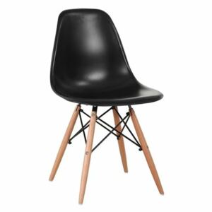 Jídelní židle ART Wood PP černé / masiv buk