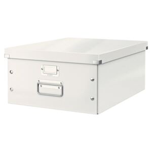 Bílá úložná krabice Leitz Universal, délka 48 cm