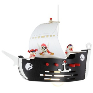 Dětské závěsné svítidlo Elobra Pirátská loď 127148