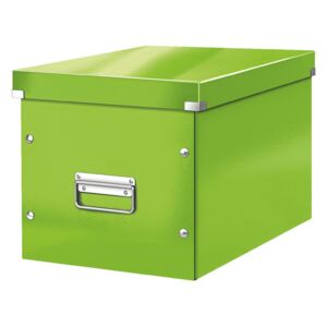 Zelená úložná krabice Leitz Office, délka 36 cm