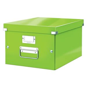 Zelená úložná krabice Leitz Universal, délka 37 cm