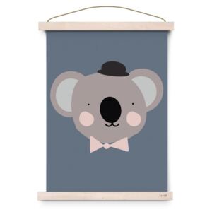 Plakát do dětského pokojíčku Sir Koala A3