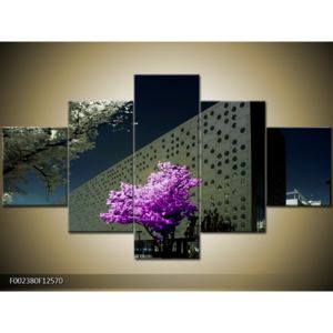 Moderní obraz fialového stromu (F002380F12570)