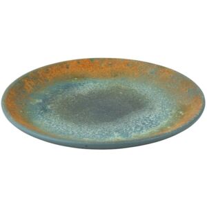 Azurový keramický talíř Vintage - Ø 50*5cm