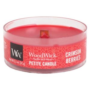 Woodwick Crimson Berries svíčka petite