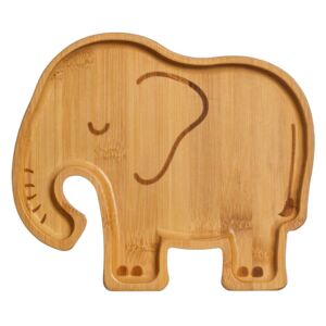 Dětský bambusový talířek Elephant (kód VANOCE20 na -15 %)