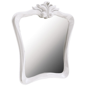 Zrcadlo MARSEILLE, 92x99,5x8, bílá lesk