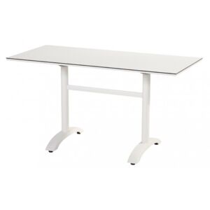 Hartman Sophie bistro stůl s HPL deskou 140x65cm sklápěcí Barva: Royal White