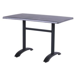 Hartman Folding Bistro jídelní stůl s deskou Topalit 110x70cm Barva: Carbon Black