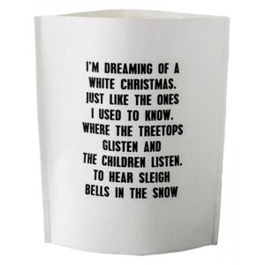 Dárkový sáček Dreaming of a White Christmas