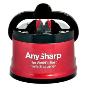 Brousek na nože AnySharp Pro, červený