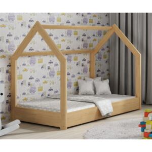 Dětská postel Domek D1 - 160x80 (rošt zdarma)