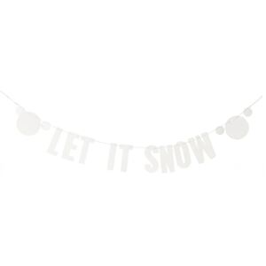Vánoční girlanda Let it Snow
