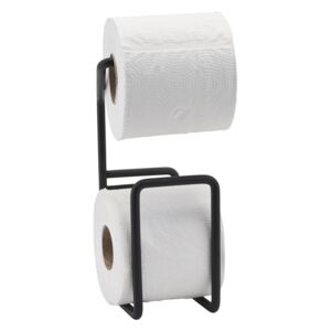 Držák na toaletní papír Via Black (kód BDAY10 na -20 %)