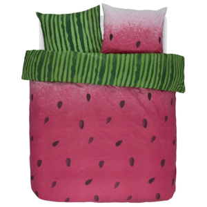 Bavlněné povlečení na postel, postel s motivem vodního melounu, obrázkové povlečení, povlečení, povlečení na dvojlůžko, Covers & Co, 200 x 220 cm - …