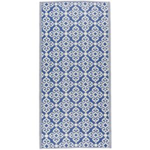 Plastový koberec Recykled Blue 90x180