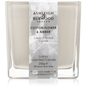 Ashleigh & Burwood London Life in Bloom Cotton Flower & Amber vonná svíčka 200 g