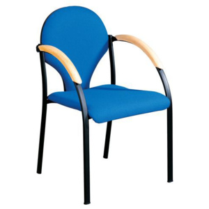 Konferenční židle Neo Black, modrá