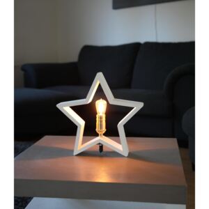 Stolní lampa ve tvaru hvězdy Lysekil White